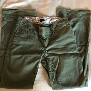 Gap Olive Green Flare pants